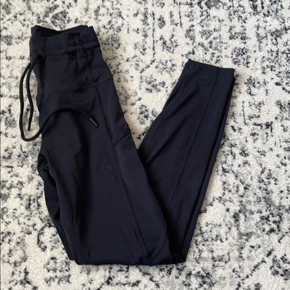 ZYIA | Pants u0026 Jumpsuits | Black Pocket Drawstring Luxe 78 24 | Poshmark